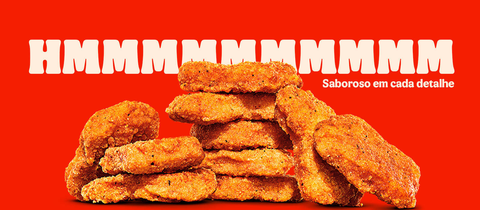 Banner de nuggets de frango